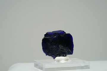 Azurit, Kristall, Blau, Hellblau, Natürliche Endungen, Mexiko, Mineral, Edelstein