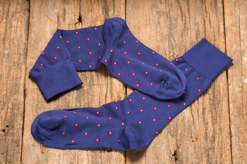 Colorful Men's Socks - Top view