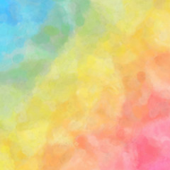 Rainbow Watercolor Background
