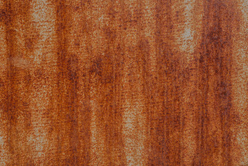 surface of rusty iron with remnants of old paint, background,orange texture