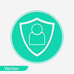 User vector icon sign symbol