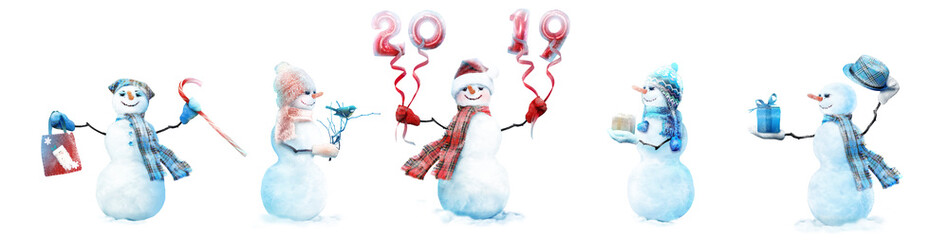 Schneemann - Weihnachtsmotiv