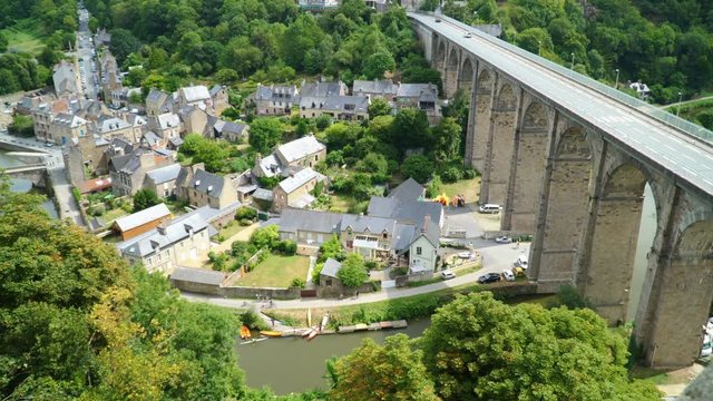 Top view of Dinan