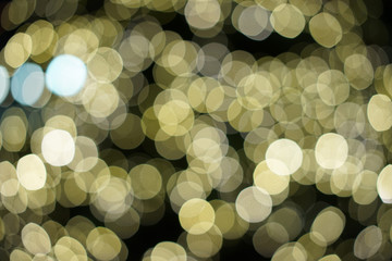 Christmas background with shining lights.