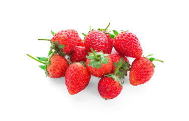 Fototapeta na wymiar Strawberry isolated on white background