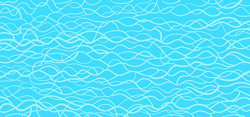 Colored pattern with lines. Abstract nautical wallpaper of the surface. Wavy sea background. Multicolored texture. Decorative backdrop