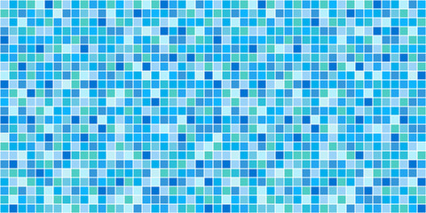 Checkered pattern. Mosaic background. Seamless abstract texture with many squares. Geometric tiled wallpaper. Doodle for flyers, shirts and textiles. Line backdrop. Artwork for design