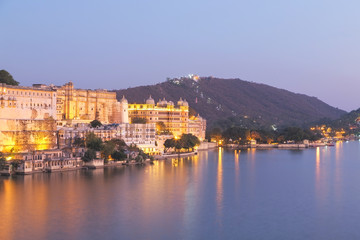 Obraz premium Udaipur City Palace in Rajasthan state of India