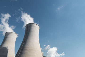 cooling tower closeup
