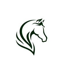 horse logo template