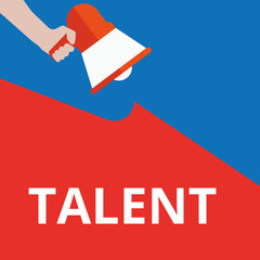 text writing Talent.