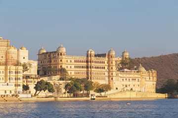 Obraz premium Udaipur City Palace in Rajasthan state of India