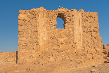 Building Wall Details of a Desert Ruin