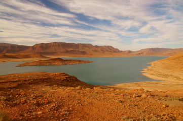 Barrage Al-Hassan Addakhil. Morocco