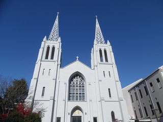 Fototapeta na wymiar A church at Nunoike, Nagoya