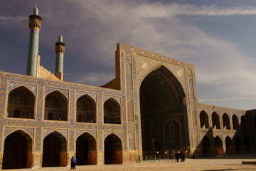 Abbasi Great Mosque in Isfahan (Esfahan). Iran