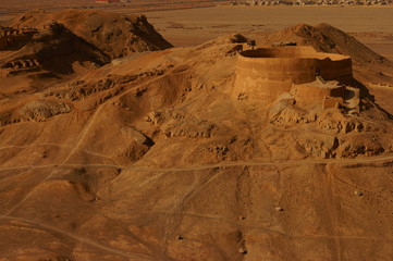 Zoroastrian towers of silence. Yazd. Iran