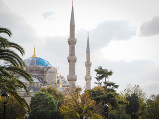 Public places A world heritage blue mosque in the historic city of Turkey.