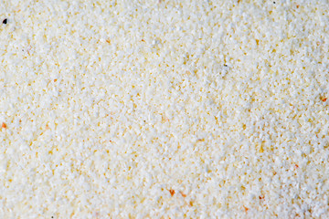 various cereals and groats on a table