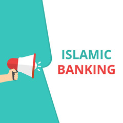 Writing note showing Islamic Banking.