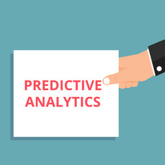 Text sign showing Predictive Analytics.