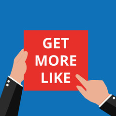text Get More Like.