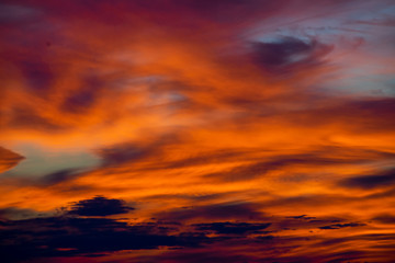 Fototapeta premium 夕焼け空