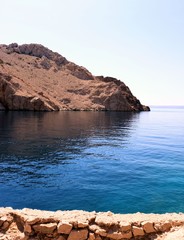 entrance of the Zavratnica bay , Croatia