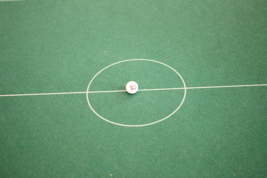 Subbuteo calcio da tavolo partita a calcio tra squadre