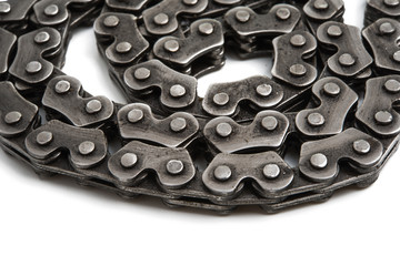 bicycle chain isolated