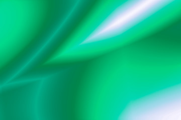 Abstract green background. The gradient of the line