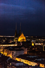 Naklejka premium Brno near Spilberk Castle