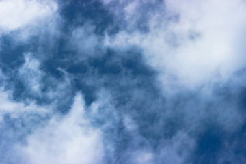 Magnificent views of the cloudy sky