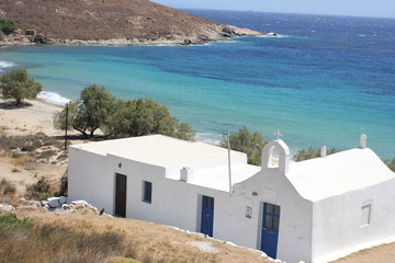 Grecia isola di Serifos paesaggio mediterraneo