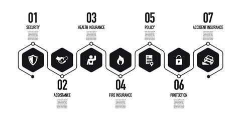 INSURANCE INFOGRAPHIC CONCEPT