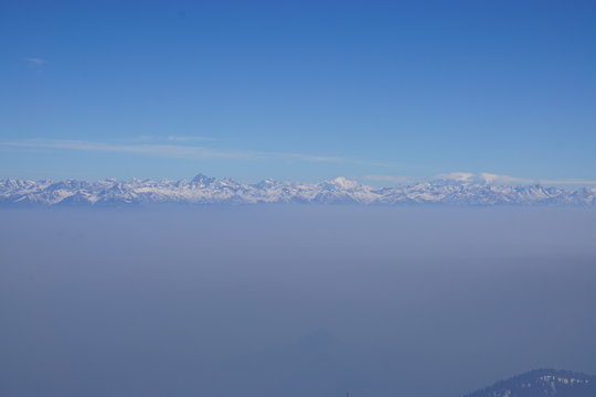 view from apharwat peaks