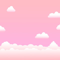 Fototapeta premium beautiful sky art illustration