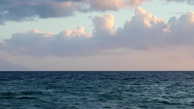 Sky , Clouds and Sea Landscape 