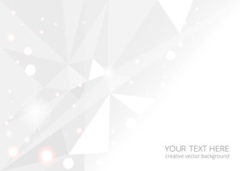 Low poly abstract background