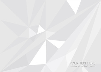 Low poly abstract background