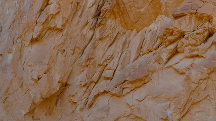 Egypt texture colored canyon in Sunny weather.