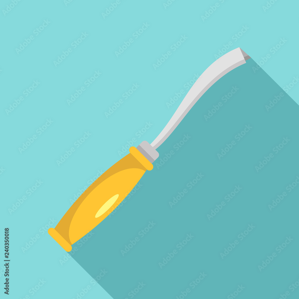 Poster rasps tool icon. flat illustration of rasps tool vector icon for web design