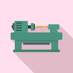 Trim carpentry icon. Flat illustration of trim carpentry vector icon for web design