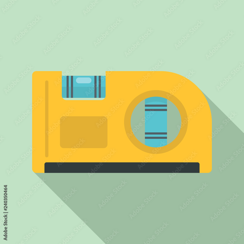 Aufkleber level angle tool icon. flat illustration of level angle tool vector icon for web design
