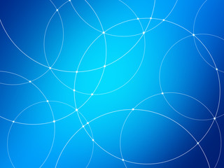  Abstract lines circles round Overlap . concept for your design