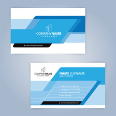 Blue and White modern business, healthcare, Medical card template, Illustration Vector 10