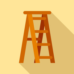 NAME icon. Flat illustration of NAME vector icon for web design