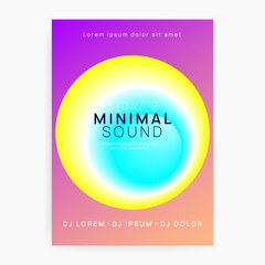 Summer poster and music fest flyer.