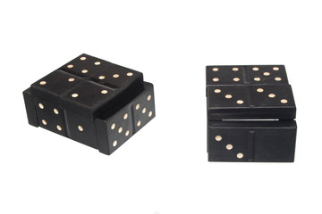 domino isolated on white background