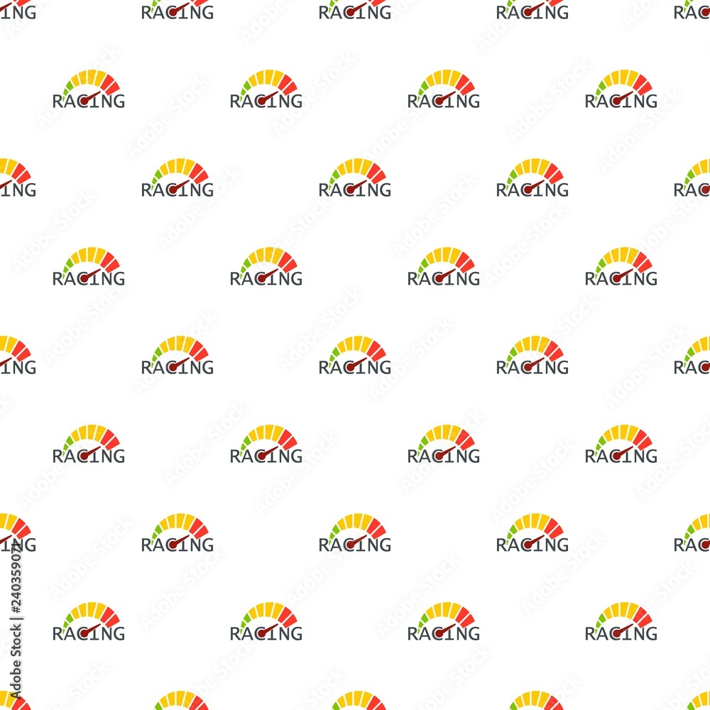Poster speedometer pattern seamless vector repeat for any web design